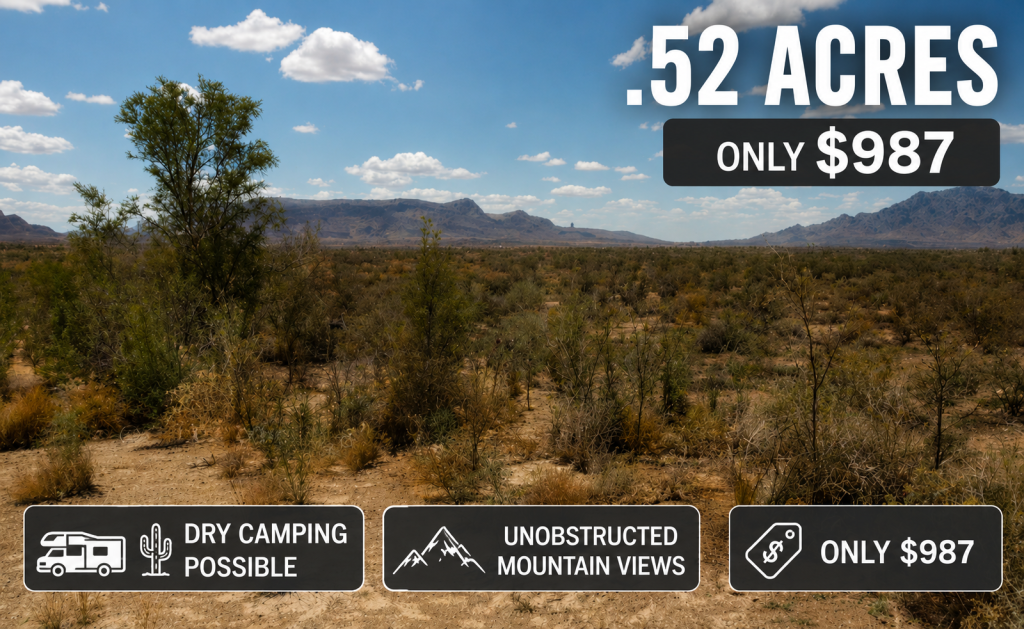 inexpensive boondocking land